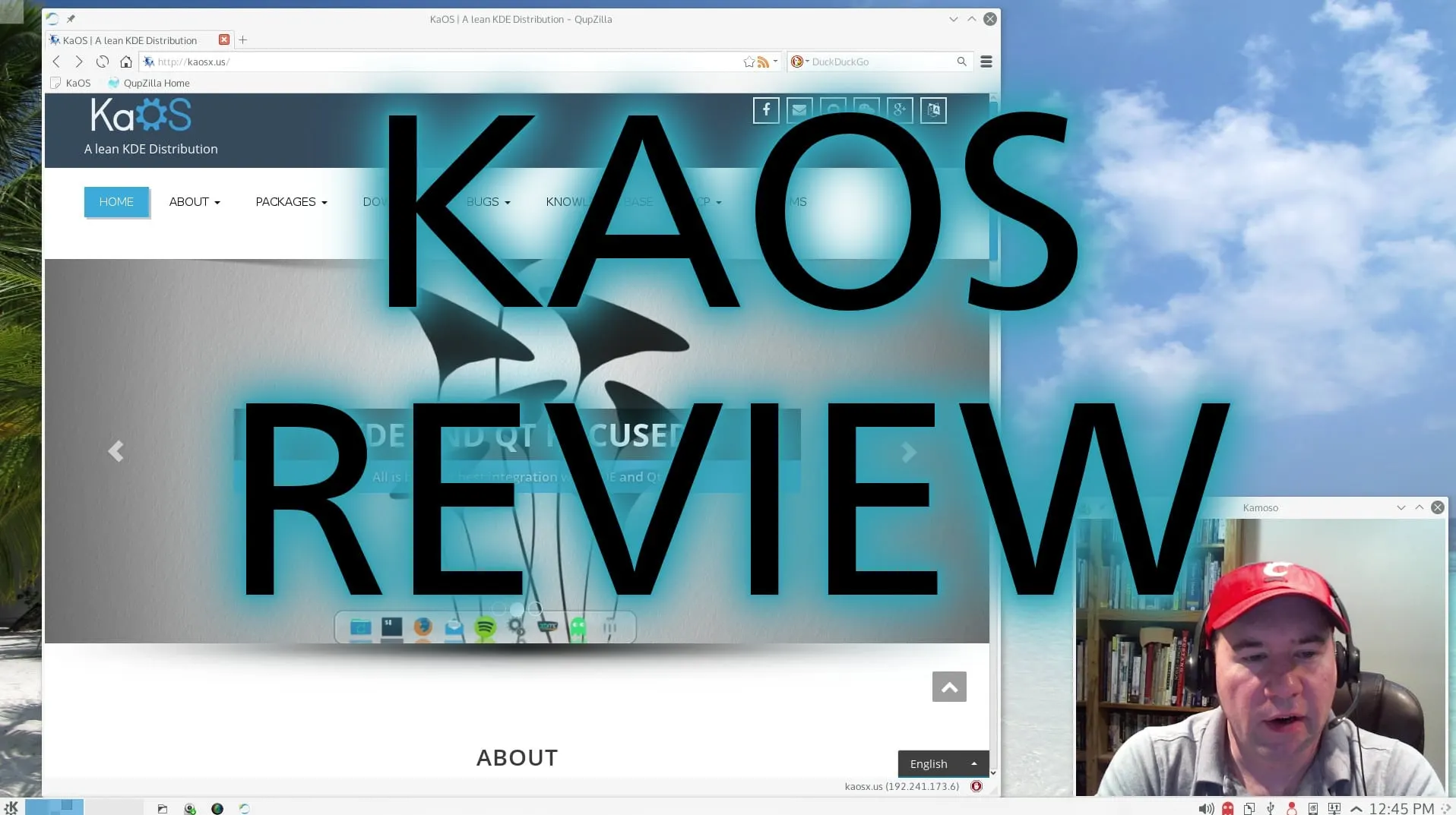 KaOS Video Review