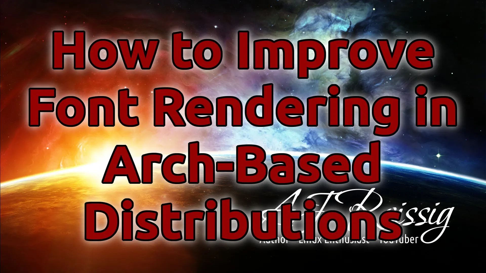How to Improve Font Rendering in Arch Linux