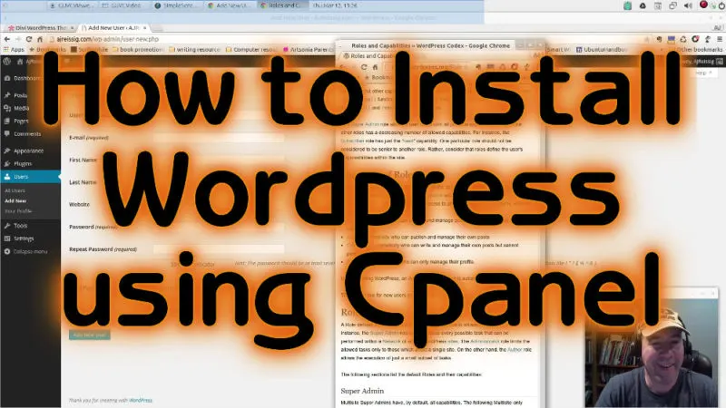 HOW TO INSTALL WORDPRESS FROM THE CPANEL
