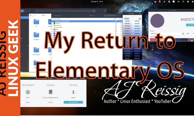 A Return to Elementary OS