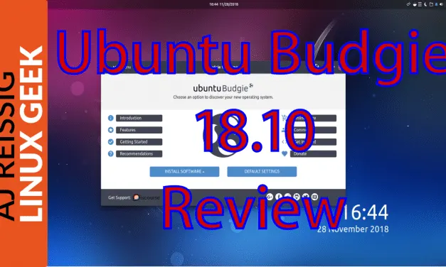 Ubuntu Budgie 18.10 Review